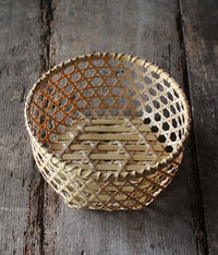 Mutsume Woven Bamboo Basket