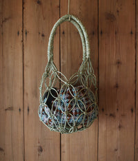 Iusa Rush Woven Bag + Pouch {sankanshion}