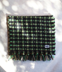 kijinokanosei long scarf {hisui / green x black}