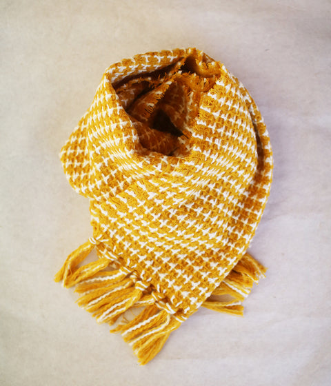 [sold out] kijinokanosei long scarf {uneri / yellow}