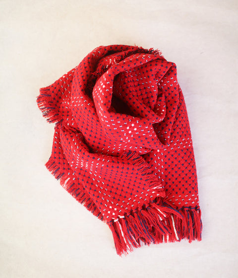 [sold out] kijinokanosei long scarf {kiintoto / red}