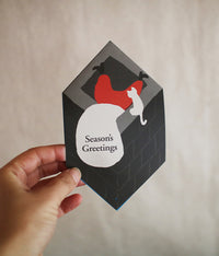 Holiday Pop-up Card {Santa & Chimney}