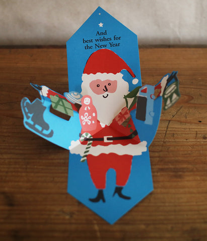 Holiday Pop-up Card {Santa & Chimney}