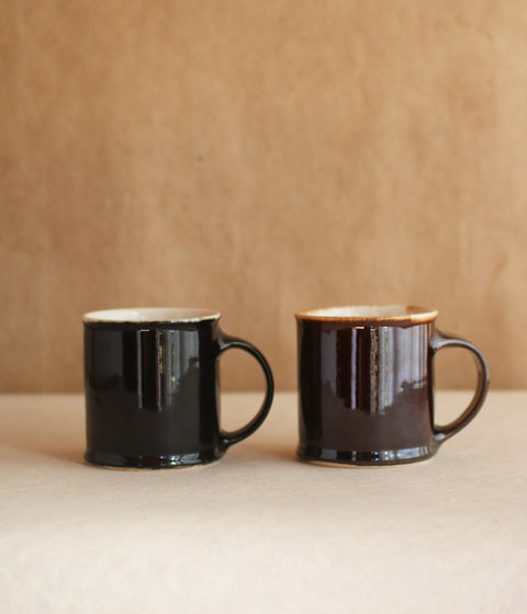 Brown Pottery Mug