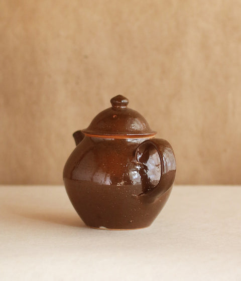 Brown Ceramic Tea Pot