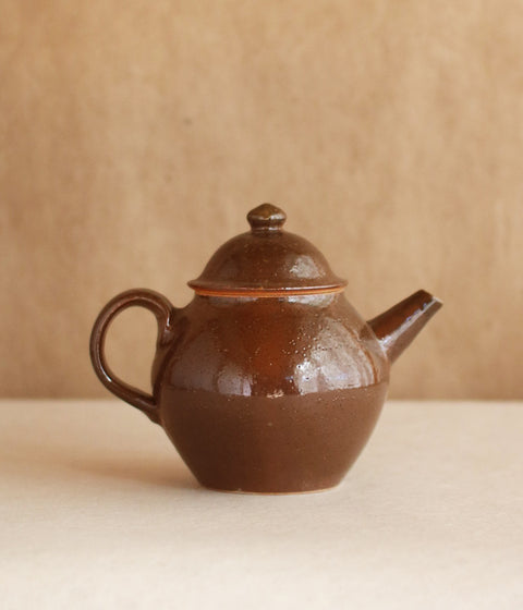 Brown Ceramic Tea Pot