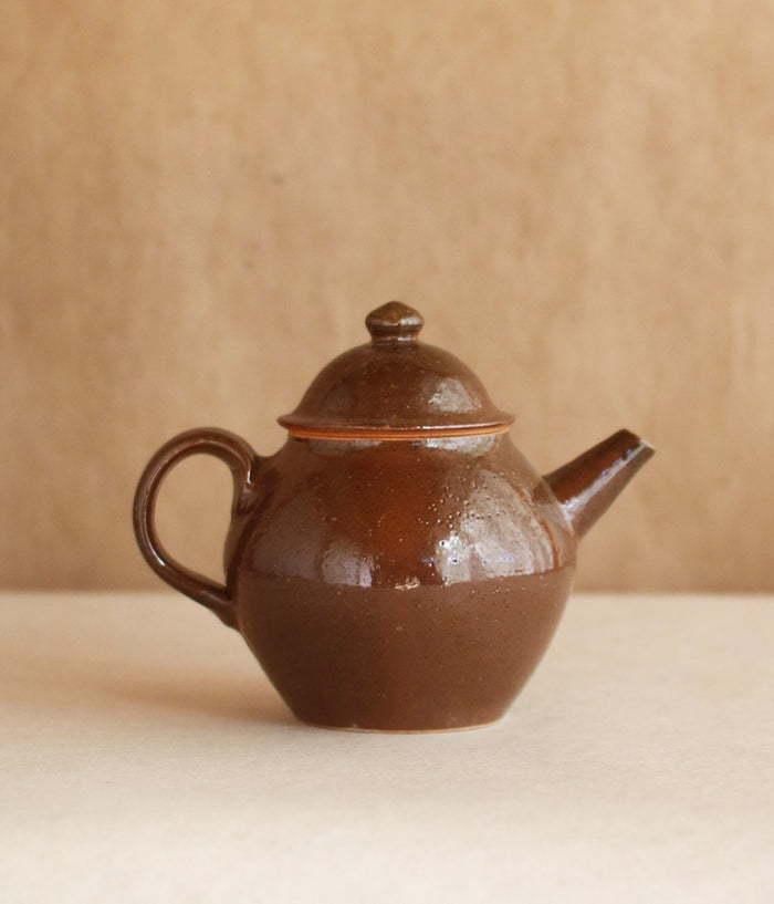 Gunji Pottery Brown Tea Pot