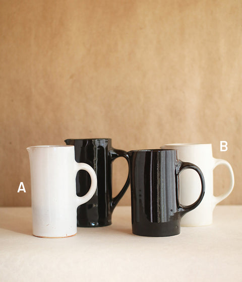 Ceramic Pitcher {White}