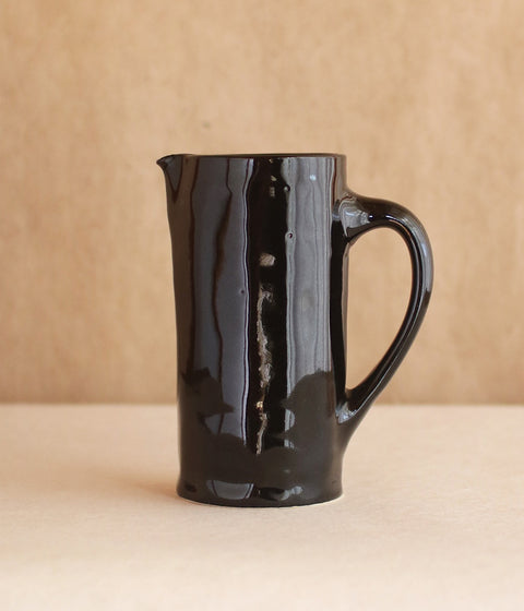 Ceramic Pitcher {Black}