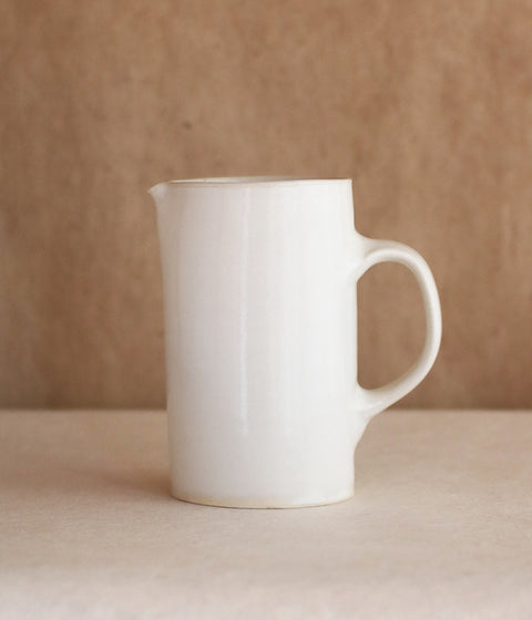Ceramic Pitcher {White}