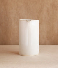 Gunji Pottery Pitcher {White}