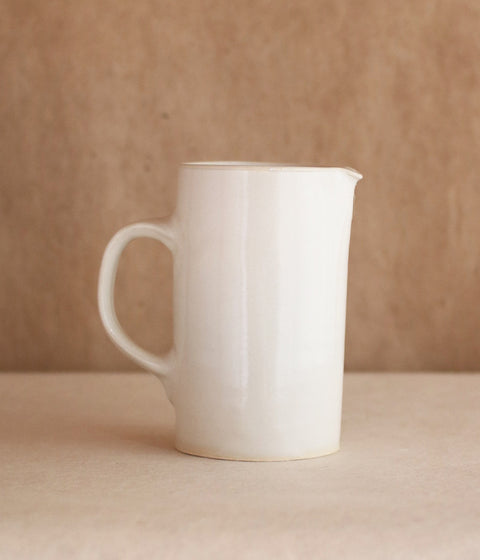 Ceramic Pitcher {White}