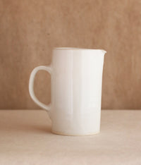 Gunji Pottery Pitcher {White}