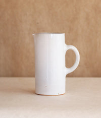 Gunji Pottery Pitcher {White}