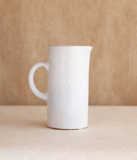 Gunji Pottery Pitcher {White}