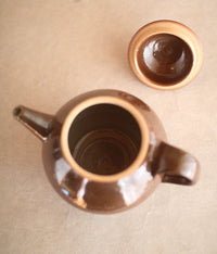 Gunji Pottery Brown Tea Pot