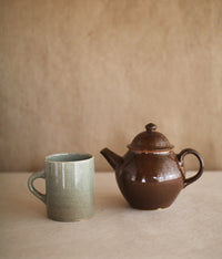 Gunji Pottery Brown Tea Pot