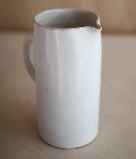 Ceramic Pitcher {White}