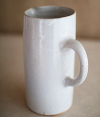 Gunji Pottery Pitcher {White}