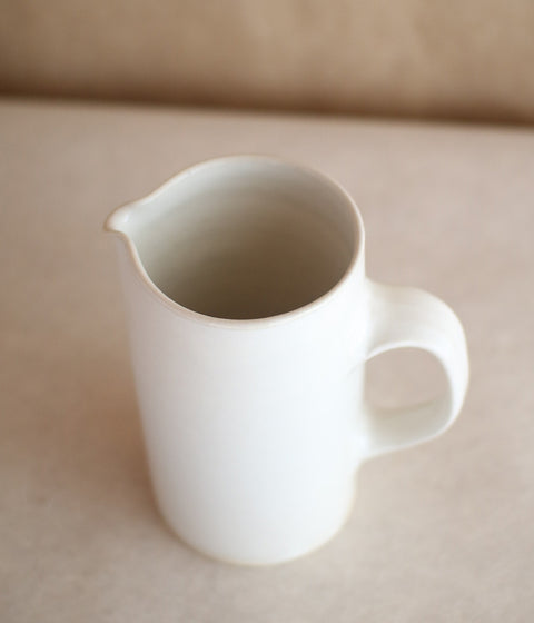 Ceramic Pitcher {White}
