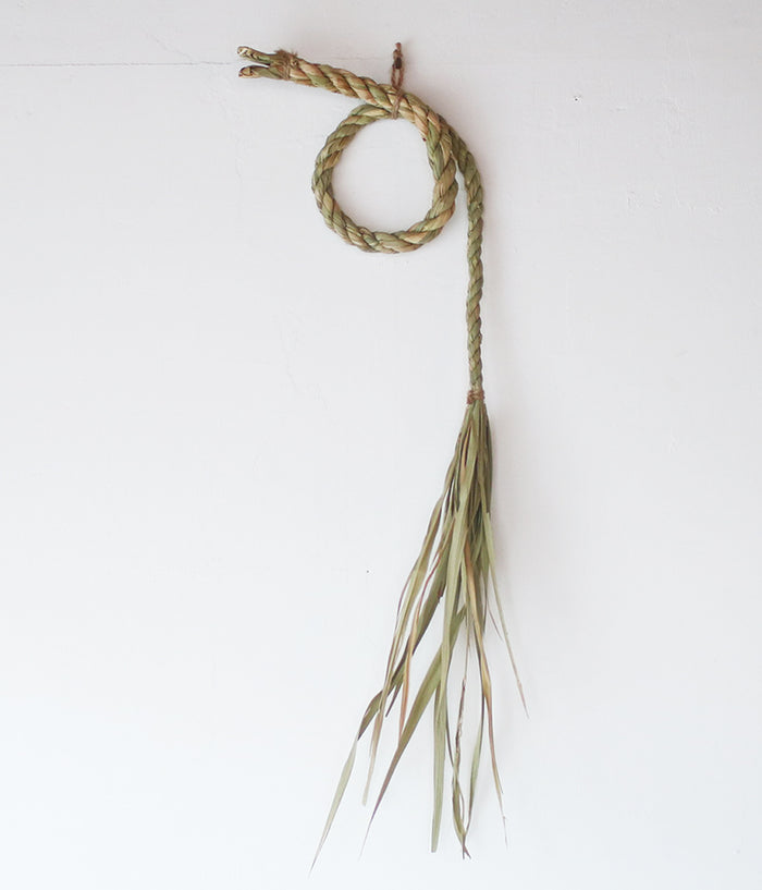 Shimekazari Straw Wreath {Snake}