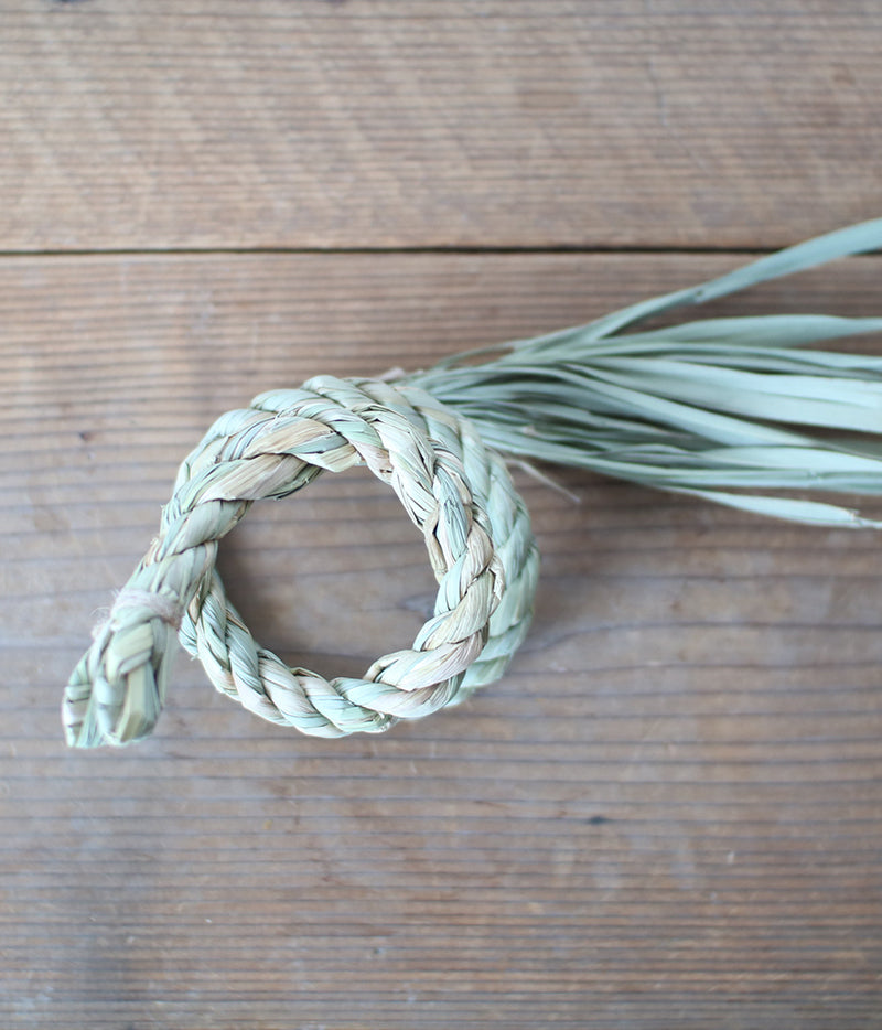 Rice Straw Zodiac Decoration {Snake}