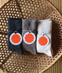 Organic Cotton + Wool Warm Socks