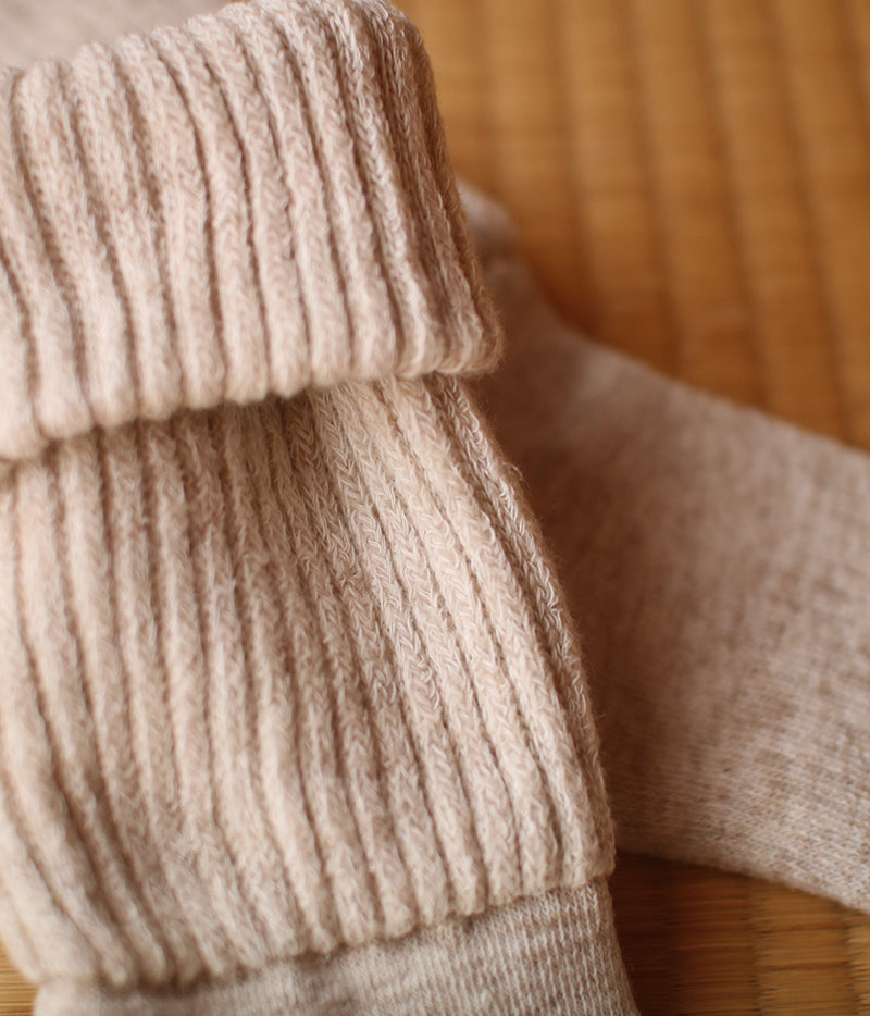 Organic Cotton + Wool Warm Socks