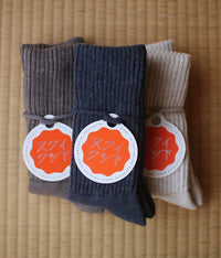 Organic Cotton + Wool Warm Socks