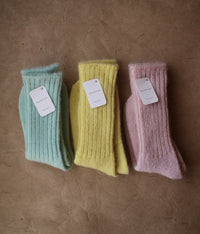 fog linen work Mohair Socks