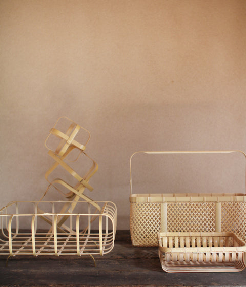 Kei Nakamura Bamboo Bread Basket