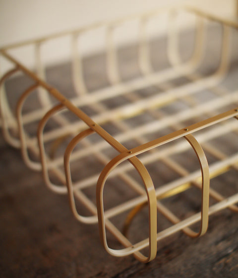 Kei Nakamura Stretchable Bamboo Basket