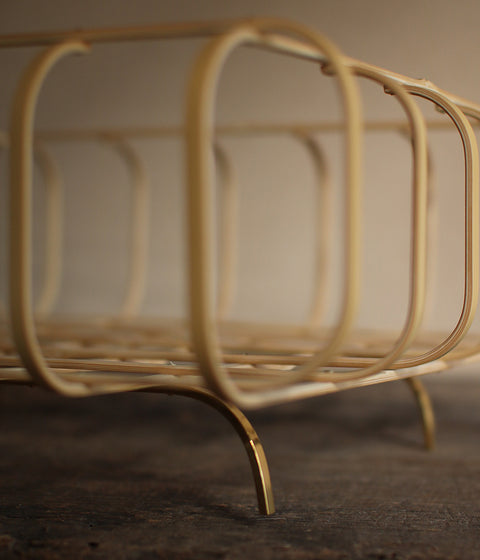 Kei Nakamura Stretchable Bamboo Basket