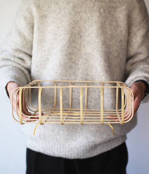 Kei Nakamura Stretchable Bamboo Basket