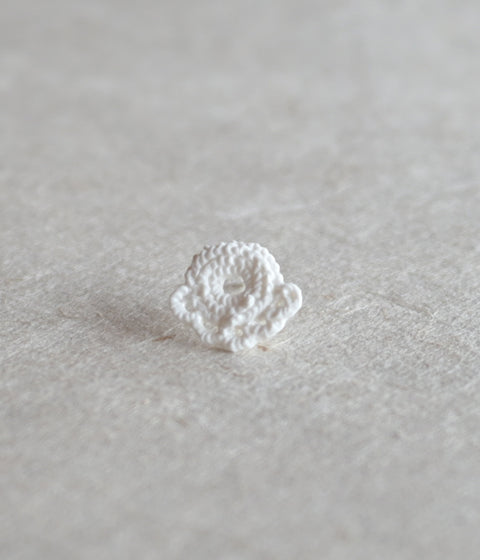 Kimiko Suzuki "Drawing Lace" Porcelain Single Earring {C} (30% OFF)