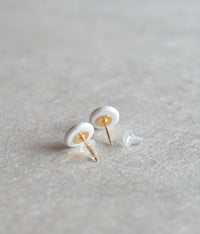 Kimiko Suzuki Porcelain Tablet Earrings [G]