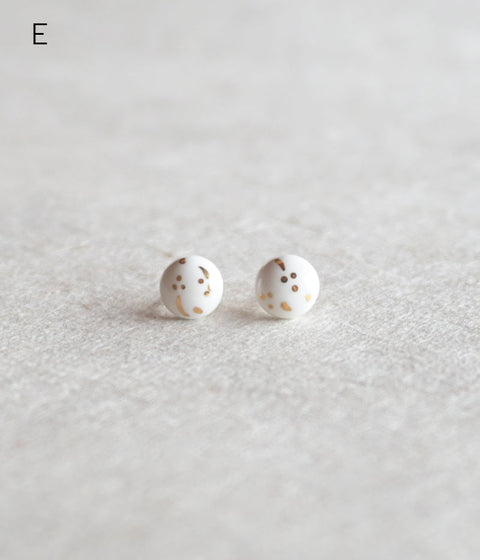 Kimiko Suzuki Porcelain Tablet Earrings [E] (sold out)