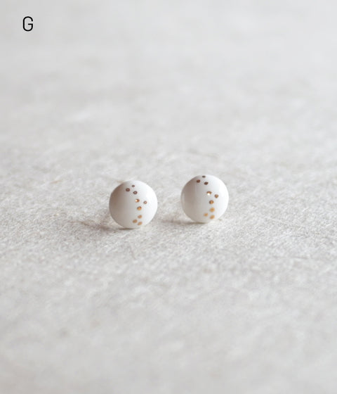 Kimiko Suzuki Porcelain Tablet Earrings [G] (sold out)