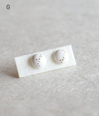 Kimiko Suzuki Porcelain Tablet Earrings