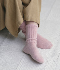 fog linen work Mohair Socks