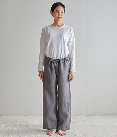 Fog linen work OISE DRAWN STRING PANTS [10% Off]