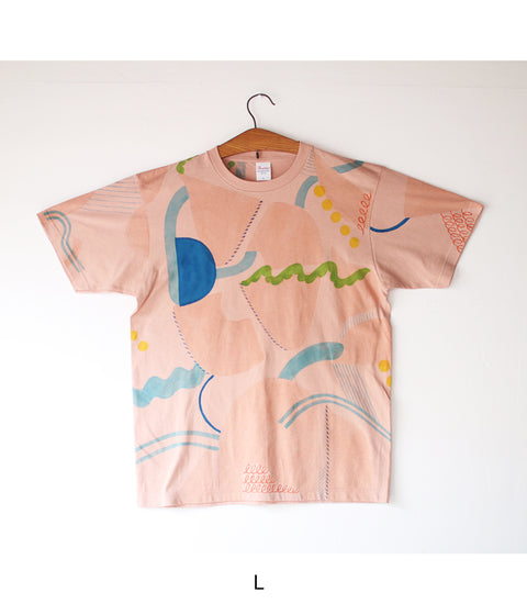 Natsuko Kozue Hand-Painted T-shirt {Smile} SOLD OUT