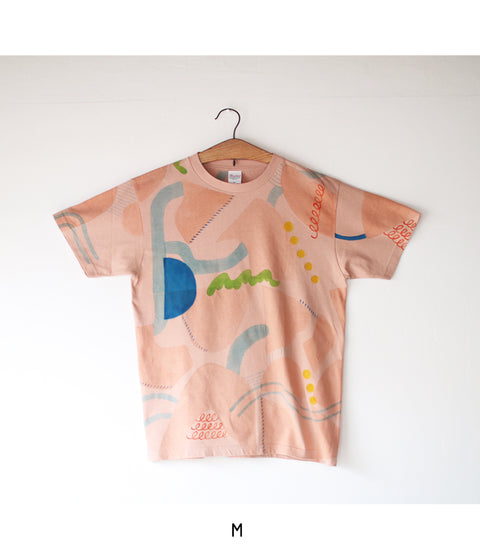 Natsuko Kozue Hand-Painted T-shirt {Smile} SOLD OUT