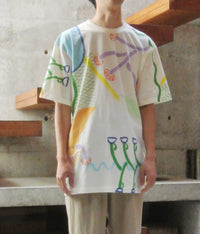 Natsuko Kozue Hand-Painted T-shirt {Plants}