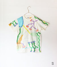 Natsuko Kozue Hand-Painted T-shirt {Plants}