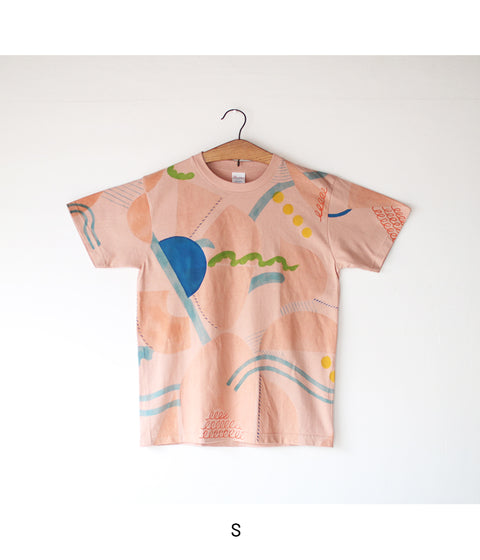 Natsuko Kozue Hand-Painted T-shirt {Smile} SOLD OUT