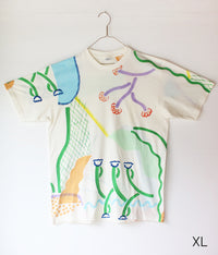 Natsuko Kozue Hand-Painted T-shirt {Plants}