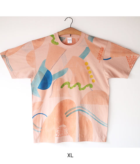 Natsuko Kozue Hand-Painted T-shirt {Smile} SOLD OUT