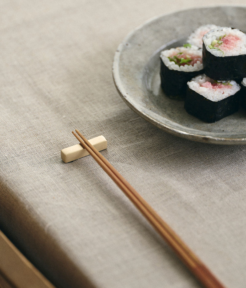 Brass Chopstick Rests (fog linen work)