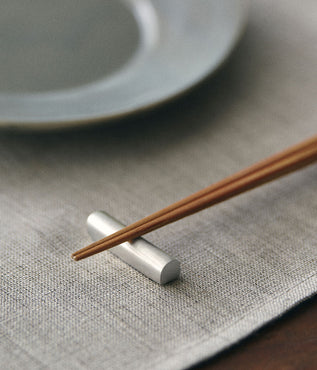 Silver-Plated Chopstick Rests (fog linen work)